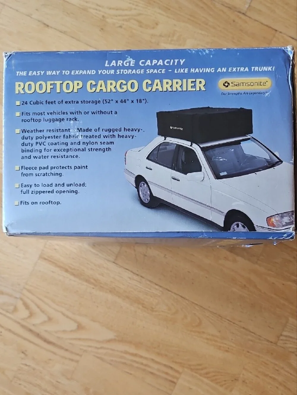 Samsonite Black Rooftop Cargo Carrier